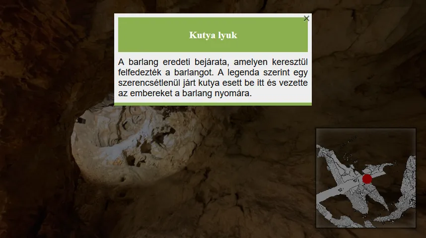 Virtuális barlangtúra 2/2
